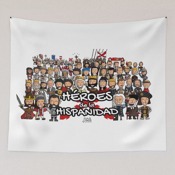 Item preview, All the characters of Heroes of Hispanicity 2023 designed and sold by jesumedina.