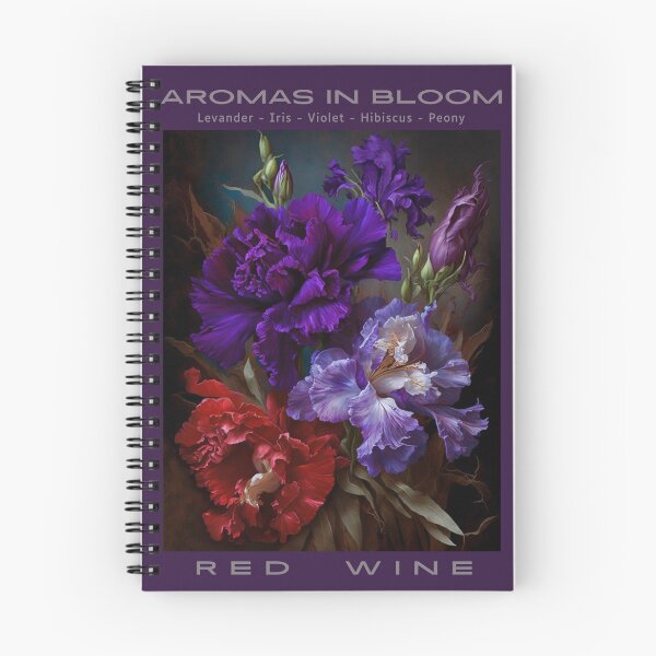 Item preview, Red Wine Floral Aromas Wine Tasting  designed and sold by Alper Billik.