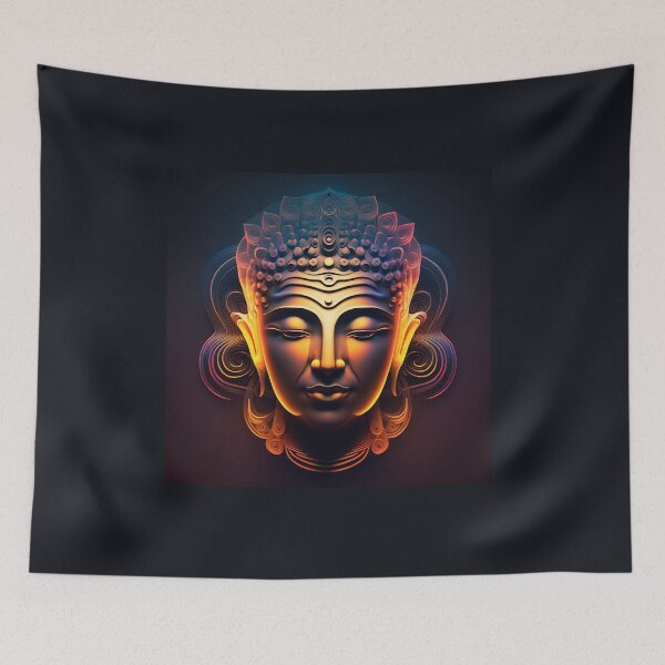 Item preview, Find Peace and Serenity with Our AI-Generated Buddha Design designed and sold by RetComly.