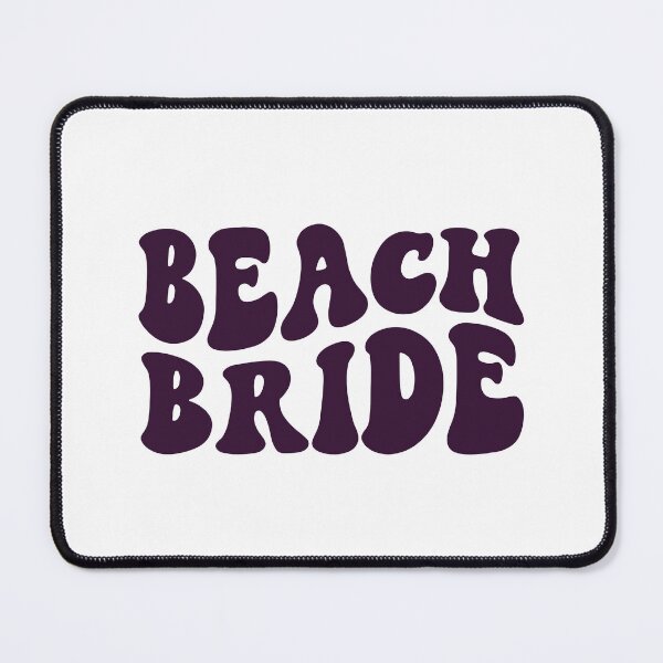 Item preview, Beach Bride Purple Retro Graphic Bridal Party Gifts for Bachelorette Party designed and sold by mysticblvd.