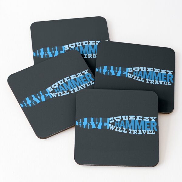 Item preview, Have Squeezy Hammer Will Travel, Electrician Humor designed and sold by TheTradesStore.