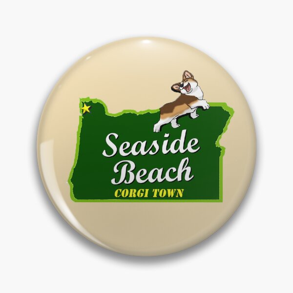 Item preview, Seaside Corgi Town designed and sold by PortlandCorgi.