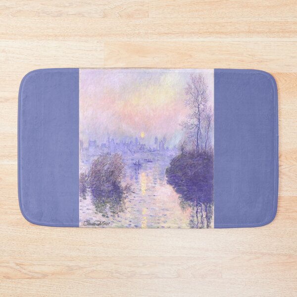 Item preview, Claude Monet: Sunset on the Seine at Lauacourt, Winter effect (1880) designed and sold by mturns57.
