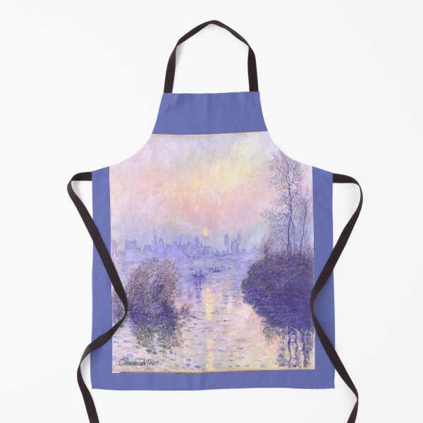 Item preview, Claude Monet: Sunset on the Seine at Lauacourt, Winter effect (1880) designed and sold by mturns57.