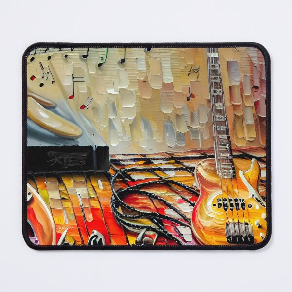 Item preview, Guitar Harmony Abstract designed and sold by LRenee Art Studio.