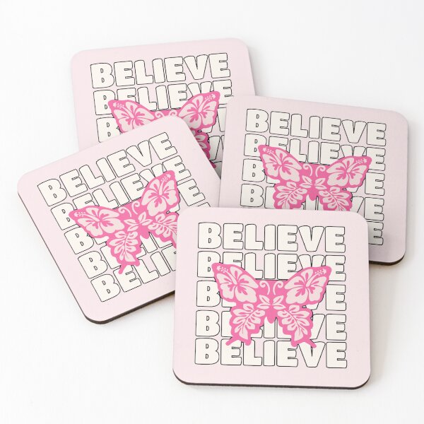 Item preview, Believe Butterfly Design Inspirational designed and sold by Cute & Sassy Custom Gifting Boutiques.