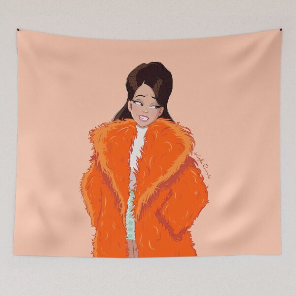 Item preview, Fran Fine Orange Fur designed and sold by Kayla Coombs.
