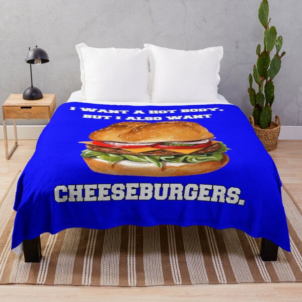 Item preview, Cheeseburger Lover I Want A Hot Body, But I Also Want Cheeseburgers designed and sold by fantasticdesign.