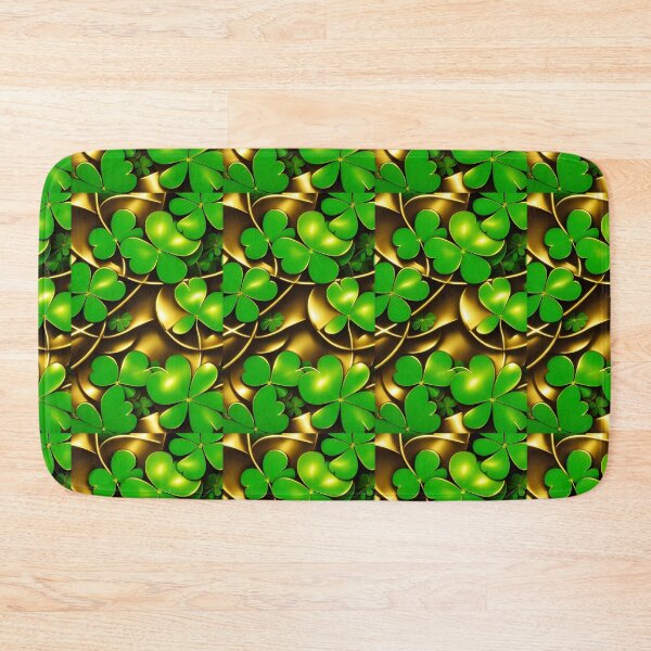 Item preview, St. Patrick's Day Clover Gold designed and sold by Tw1nsAIArt.