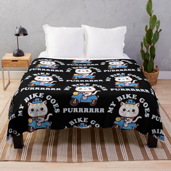 Item preview, My Bike Goes Purrrrrrrr Cute Kawaii Cat Lover designed and sold by narekmug.