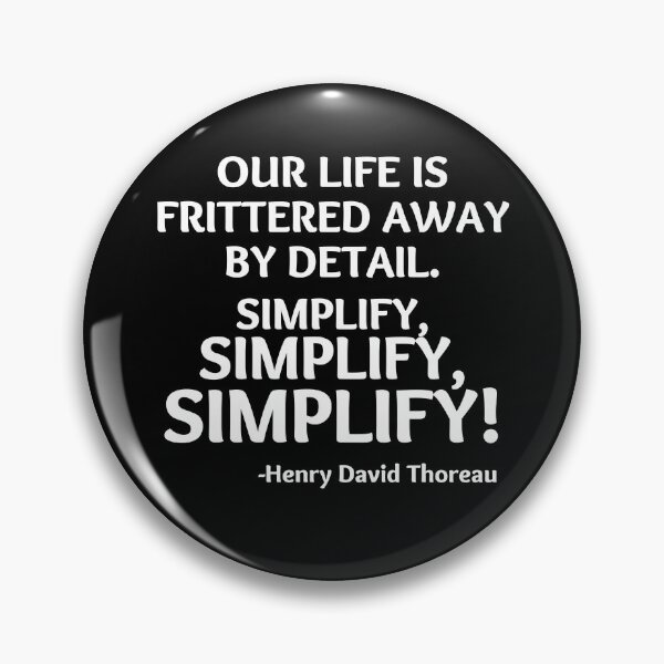 Item preview, Our life is fritted away by detail quote designed and sold by Chaos-Touch.