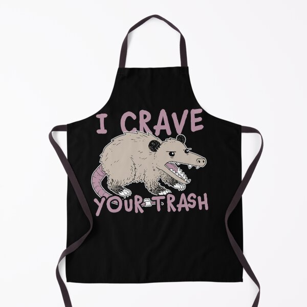 Item preview, I Crave Your Trash Funny Possum Design designed and sold by narekmug.