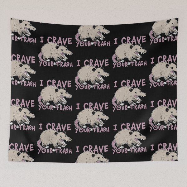 Item preview, I Crave Your Trash Funny Possum Design designed and sold by narekmug.