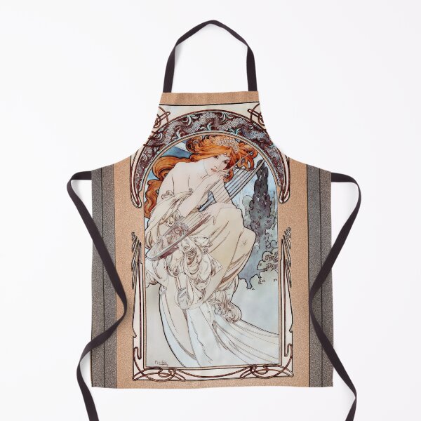 Item preview, Allegorie de la Musique by Alphonse Mucha Remastered Xzendor7 Vintage Art Illustration Reproductions designed and sold by Xzendor7 Digital Art Creations.
