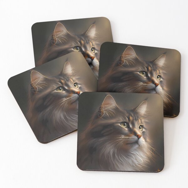 Item preview, Wonderful cat portrait designed and sold by SMILE88.