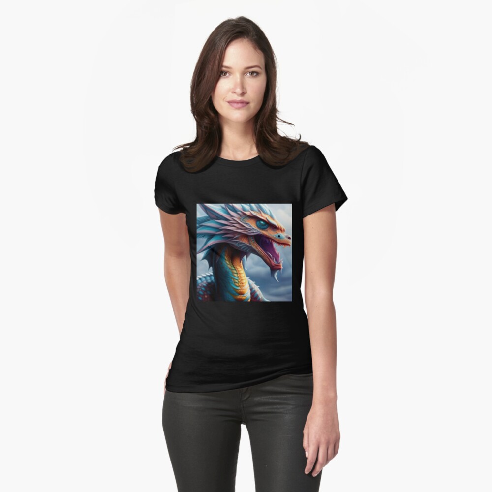 Item preview, Fitted T-Shirt designed and sold by dragynrain.