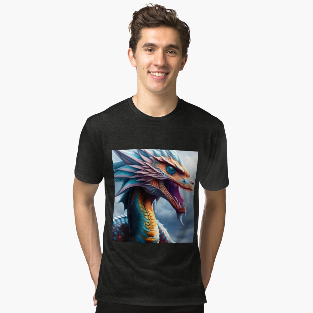 Item preview, Tri-blend T-Shirt designed and sold by dragynrain.