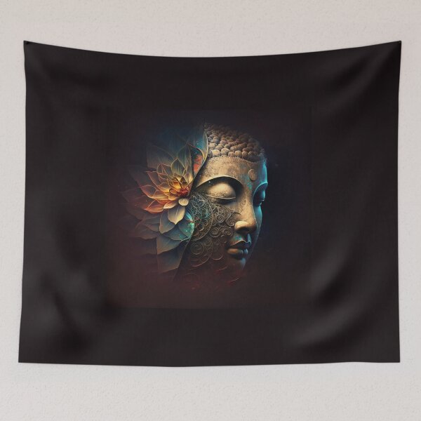 Item preview, Find Your Inner Peace with our Unique AI Generated Buddha Design designed and sold by RetComly.