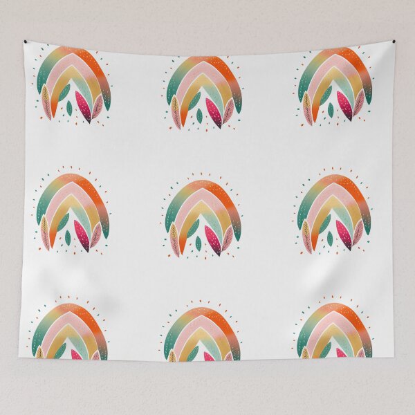 Item preview, Boho Fantasy Rainbow Inspired designed and sold by lugillustration.