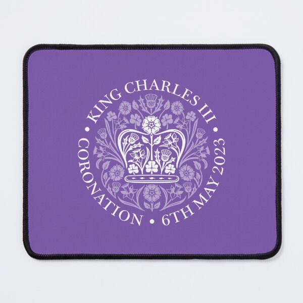 Item preview, White Edition Royal Coronation Emblem Of King Charles III Commemorative designed and sold by Tee-Nee-Bash.