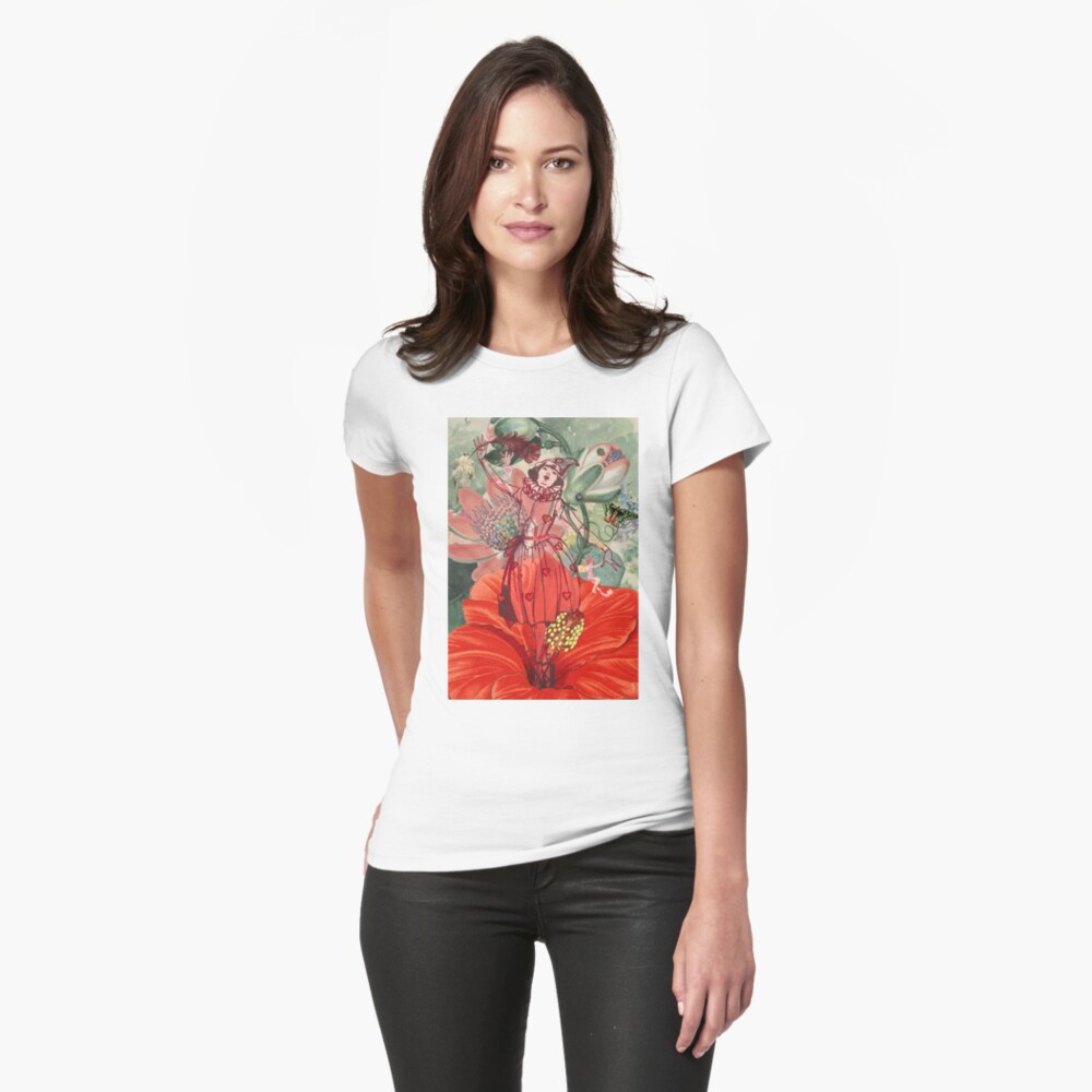 Item preview, Fitted T-Shirt designed and sold by WildRootsArt.