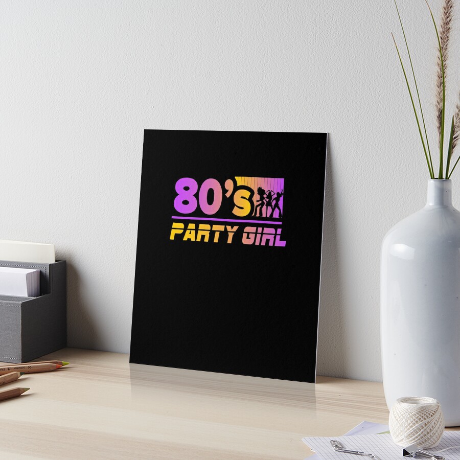 80s Theme Birthday Party Invitations