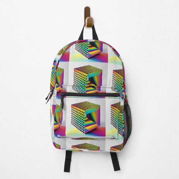 Item preview, Floating Mysterious Iridescent Rainbow Cube designed and sold by Tanis-Tweedale.