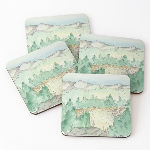 Item preview, Valley with Golden Light designed and sold by Amanda-Courtney.