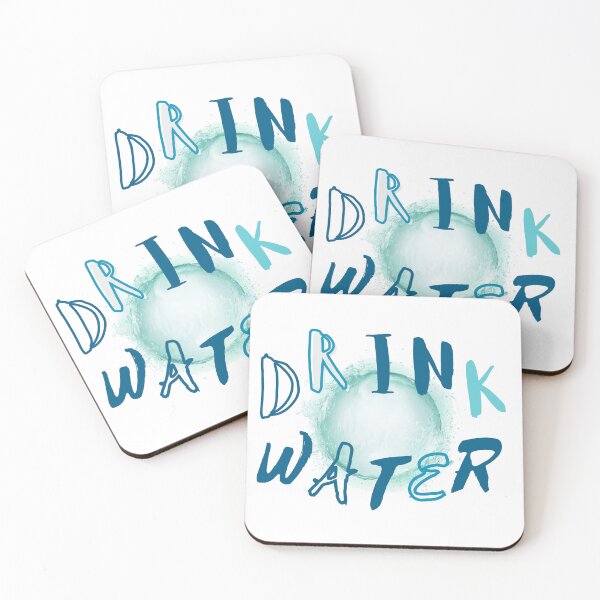 Item preview, drink water with water drop designed and sold by AtergK.