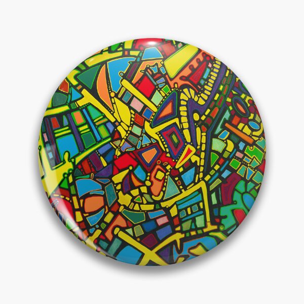 Item preview, Smaller Sized Yellow Line Amusement designed and sold by JDFehlauer.