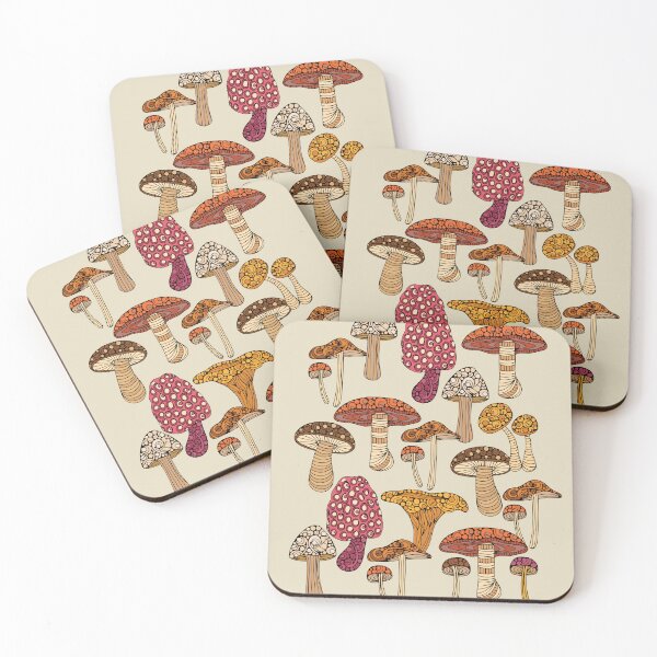 Item preview, Doodle Mushrooms designed and sold by Valentina Harper.