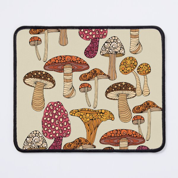 Item preview, Doodle Mushrooms designed and sold by Valentina Harper.