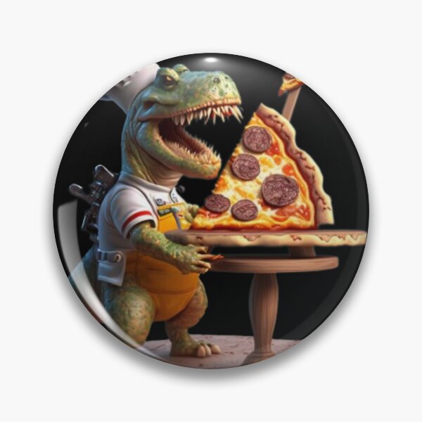 Item preview, Dinosaur loves to eat pizza designed and sold by majed hijazy.