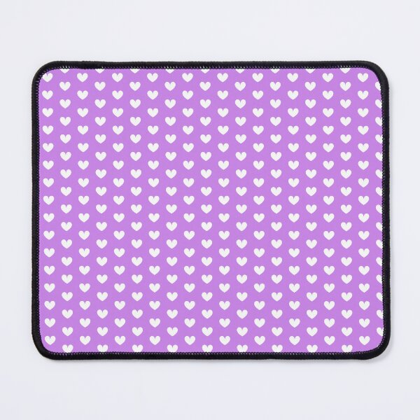 Item preview, Cute Purple and White Heart Polka Dot Pattern designed and sold by PrintAngels.