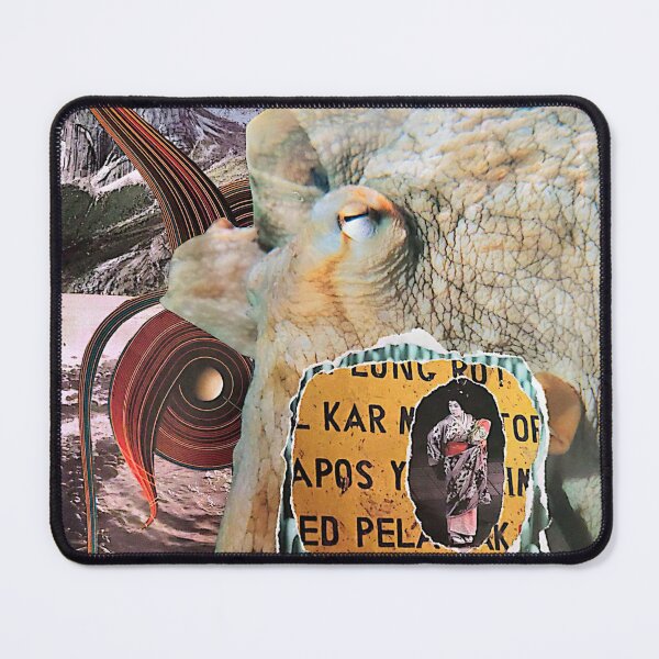 Item preview, The Great Octopus Collage/Decollage designed and sold by ThePettyDetails.