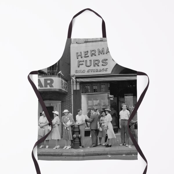 Item preview, Rush Hour Bus Queue - Detroit 1942 designed and sold by Daniel Hagerman.