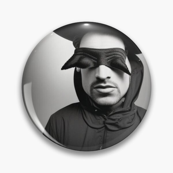 Item preview, The Masked Man designed and sold by UglyAIArtwork.