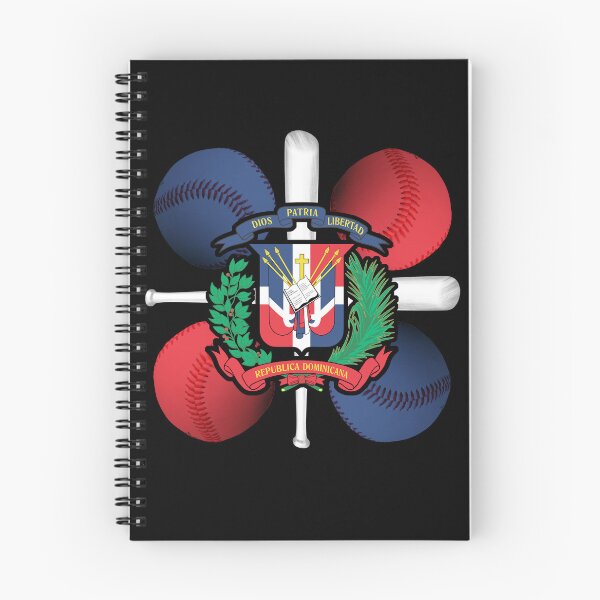 Item preview, República Dominicana Bandera Bates De Béisbol designed and sold by TrialNError.