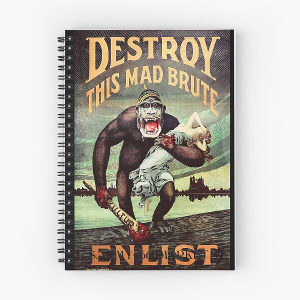 Item preview, Destroy this mad brute Enlist designed and sold by Dalipoe.