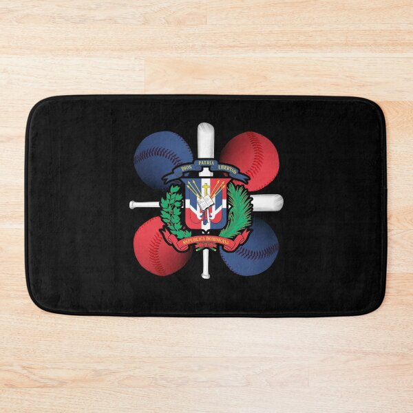 Item preview, Dominican Republic Flag Baseball Bats Pelota designed and sold by TrialNError.
