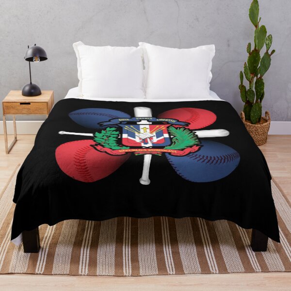 Item preview, Dominican Republic Flag Baseball Bats Pelota designed and sold by TrialNError.