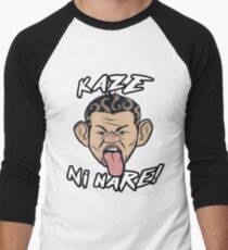 Kaze Ni Nare! Men's Baseball ¾ T-Shirt