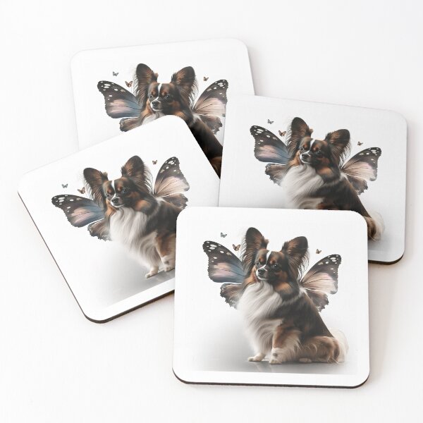 Item preview, Dog Papillon ,funny cute decorative Papillon for dog lovers designed and sold by RSDESIGNSteam.