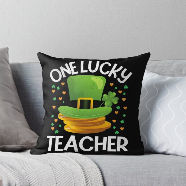 Item preview, One Lucky Teacher Shamrock Happy St Patricks Day Teacher designed and sold by Zulfiqqar.