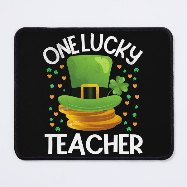 Item preview, One Lucky Teacher Shamrock Happy St Patricks Day Teacher designed and sold by Zulfiqqar.