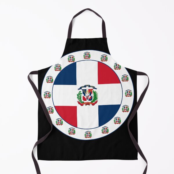 Item preview, Dominican Republic Flag Medallion with Emblem designed and sold by TrialNError.