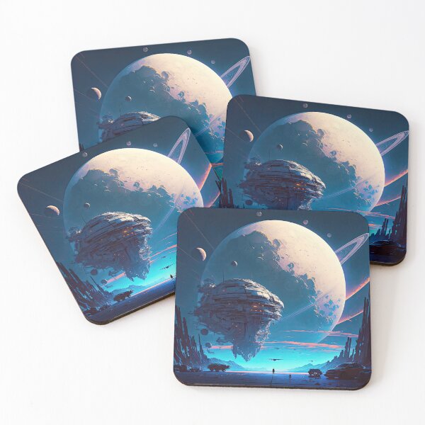 Item preview, Futuristic and Tranquil Outer Space designed and sold by SeedDesign.