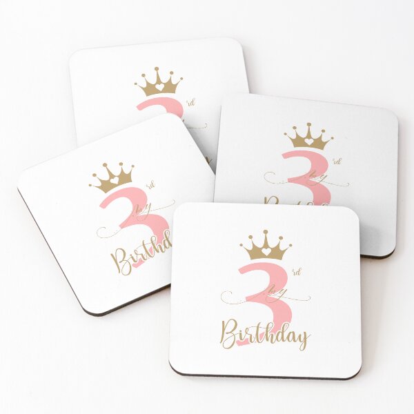 Item preview, 3rd Birthday for Girl designed and sold by PixMe.