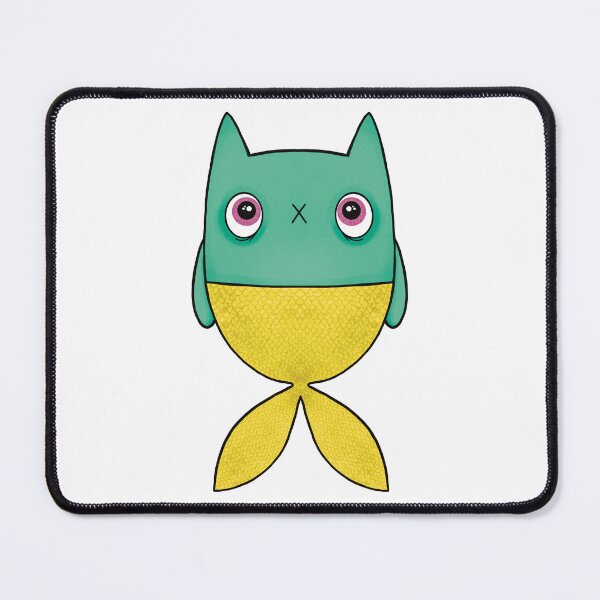 Item preview, Green and Yellow Merkitty designed and sold by Wubsys.