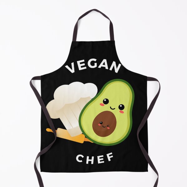 Item preview, Vegan chef, funny baking vegan designed and sold by UnlockingDesign.